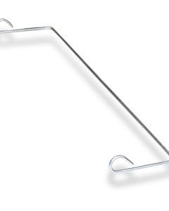 Returning bracket for egg channel E400 Step XL